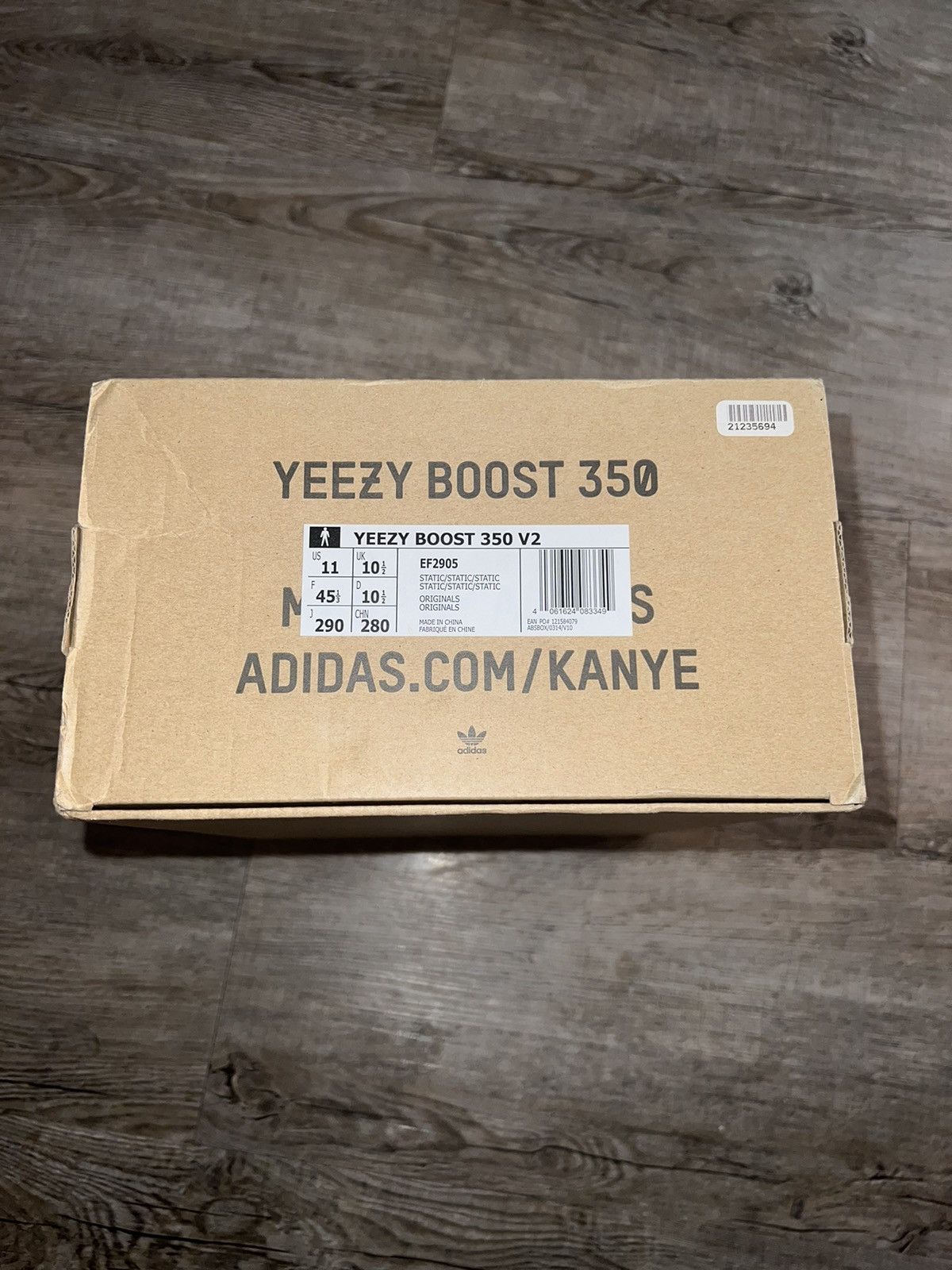 Adidas × Kanye West Yeezy 350 “Statics” Size US 11 / EU 44 - 13 Thumbnail