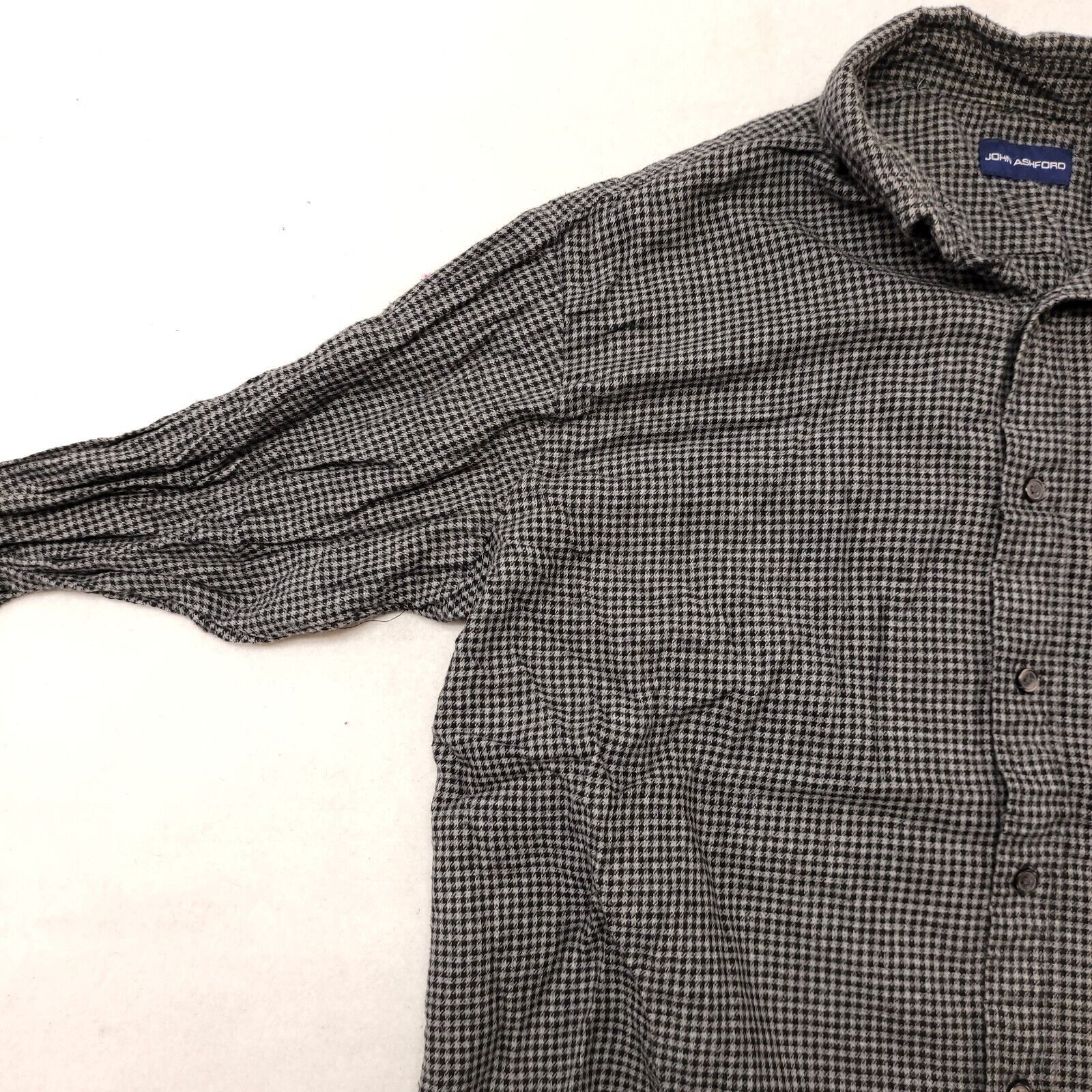 John Ashford John Ashford Button Up Shirt Adult Mens Size Large L Black Size US L / EU 52-54 / 3 - 3 Thumbnail