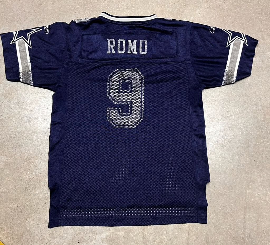 Cowboy Equipment Reebok Tony Romo #9 Dallas Cowboys Jersey Boys Size Large Size US L / EU 52-54 / 3 - 2 Thumbnail