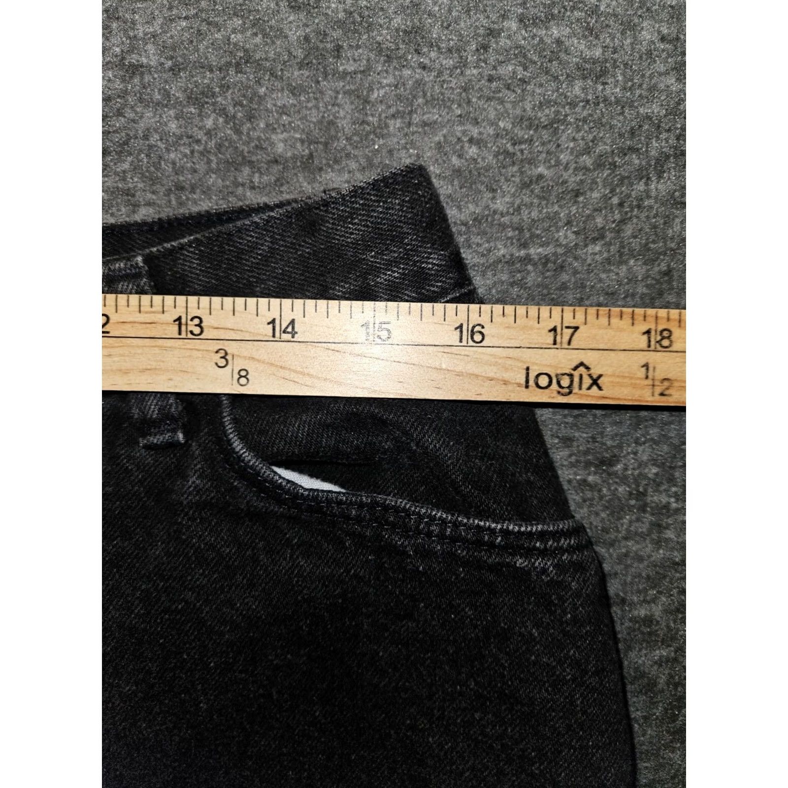 Wrangler VINTAGE Wrangler Jeans Women's 18P Black Tapered USA Cotton 90's Western Size 40" / US 18 - 3 Thumbnail