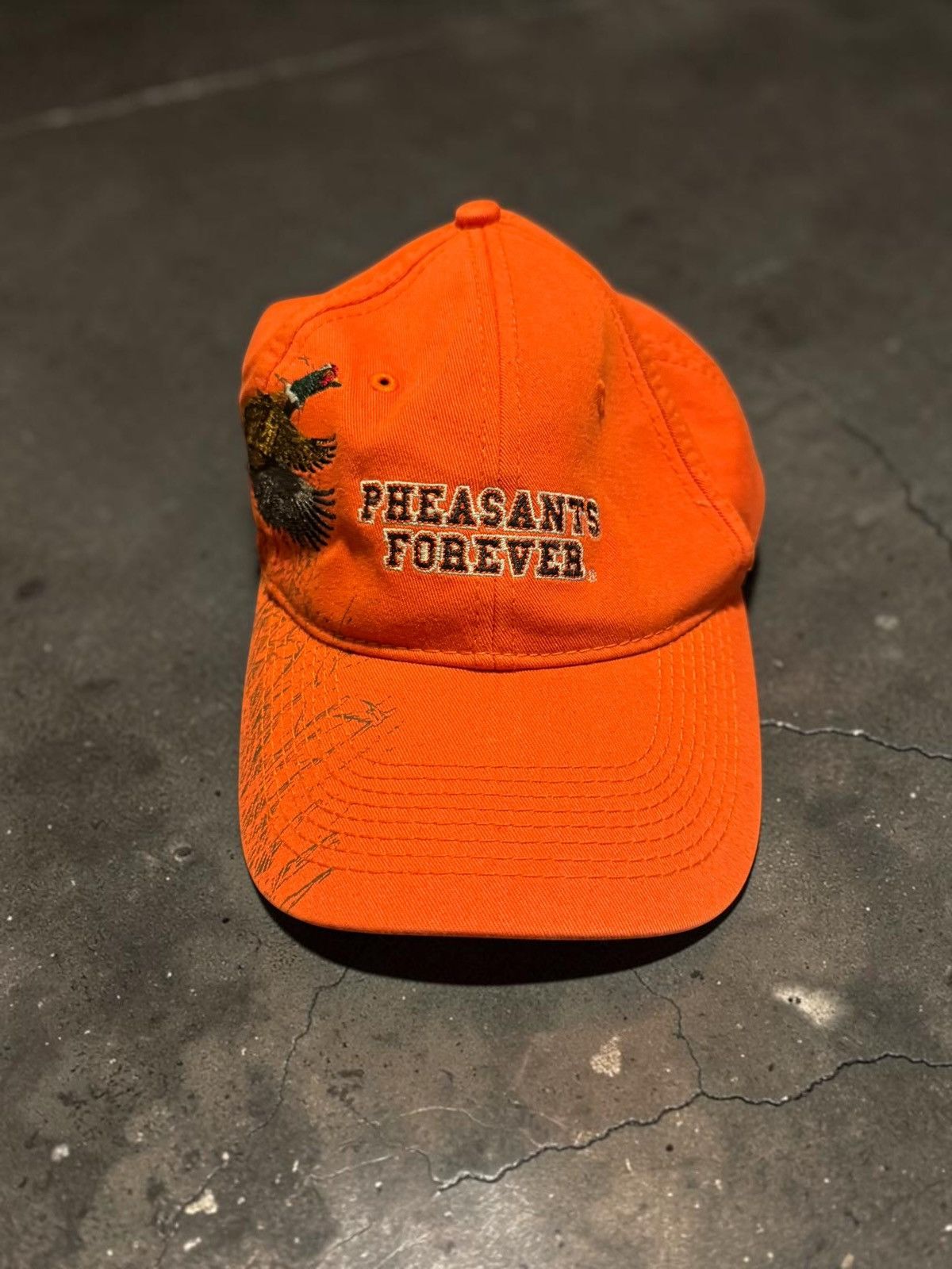 Other Vintage Hunting "Pheasants Forever" Orange Hat Size ONE SIZE - 1 Thumbnail