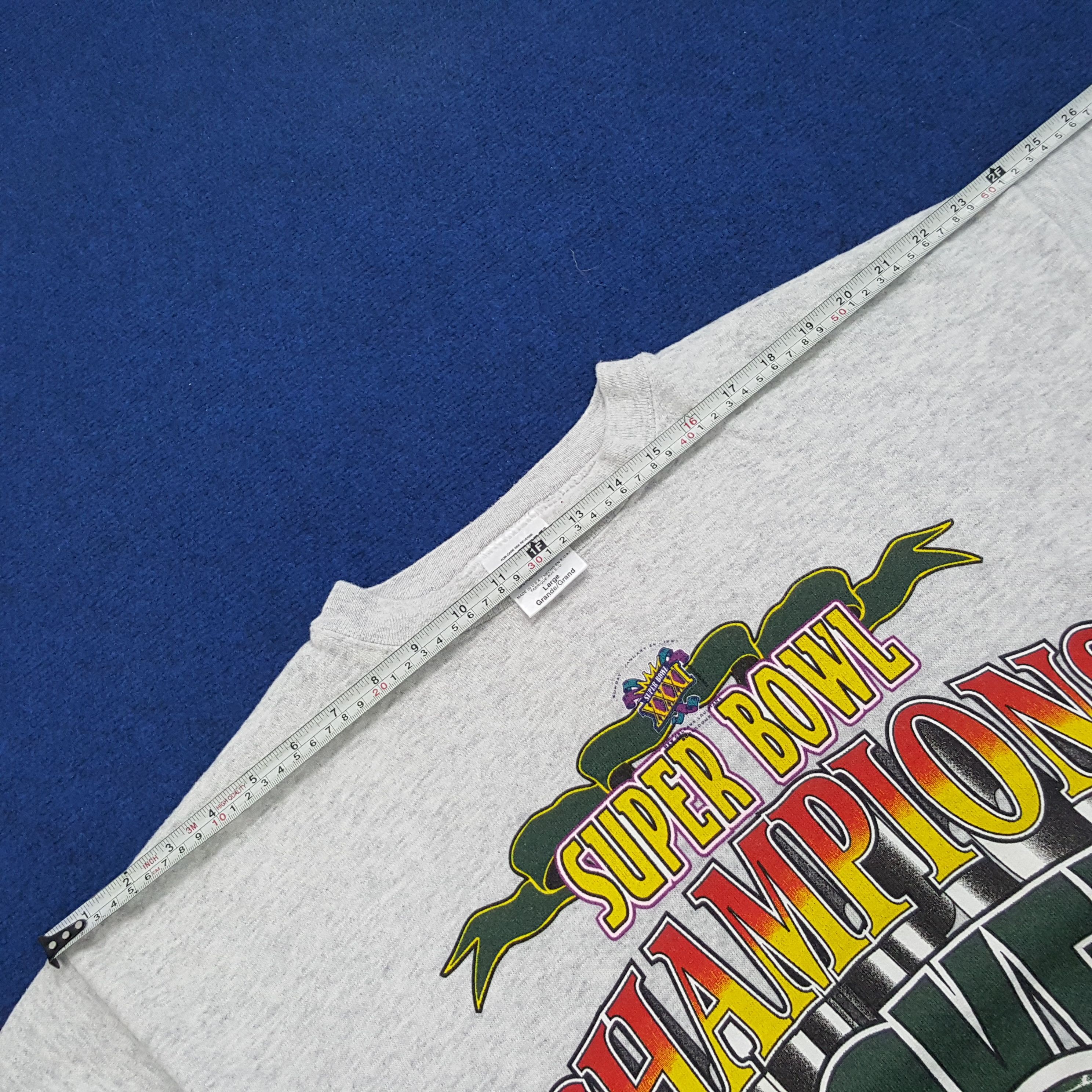 NFL × Vintage Vintage Super Bowl XXXI Champion Packers Sweatshirts Size US L / EU 52-54 / 3 - 10 Thumbnail