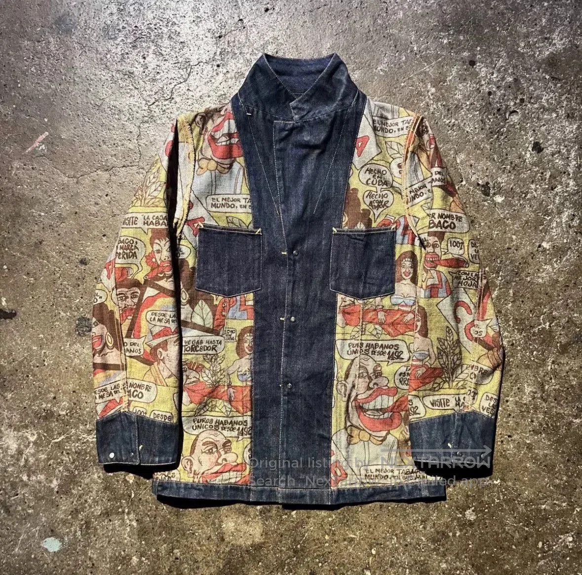 Comme des Garcons COMME des GARCONS HOMME Denim Jacket. Size US S / EU 44-46 / 1 - 1 Thumbnail