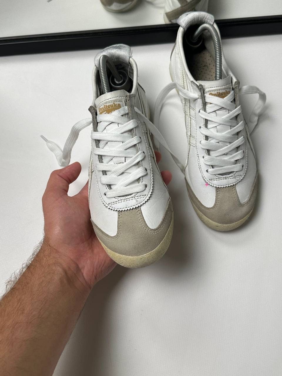 Onitsuka Tiger Vintage Asics Onitsuka Tiger Mexico 66 Leather shoes Japan Size US 6 / EU 39 - 4 Thumbnail