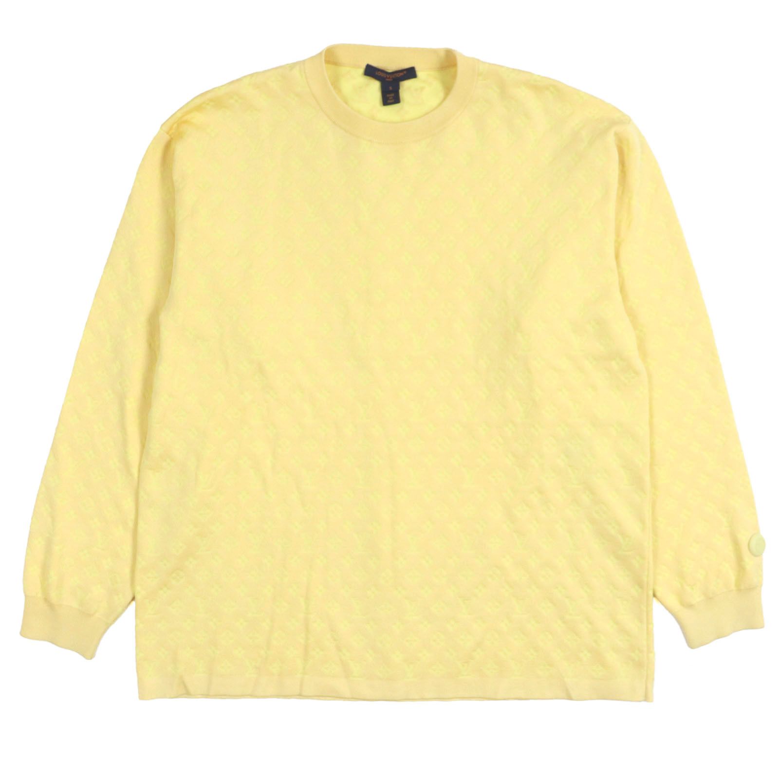 Louis Vuitton Louis Vuitton Louis Vuitton Monogram Knit Sweater Canvas Tops DUTY FREE for USA Size ONE SIZE - 1 Thumbnail