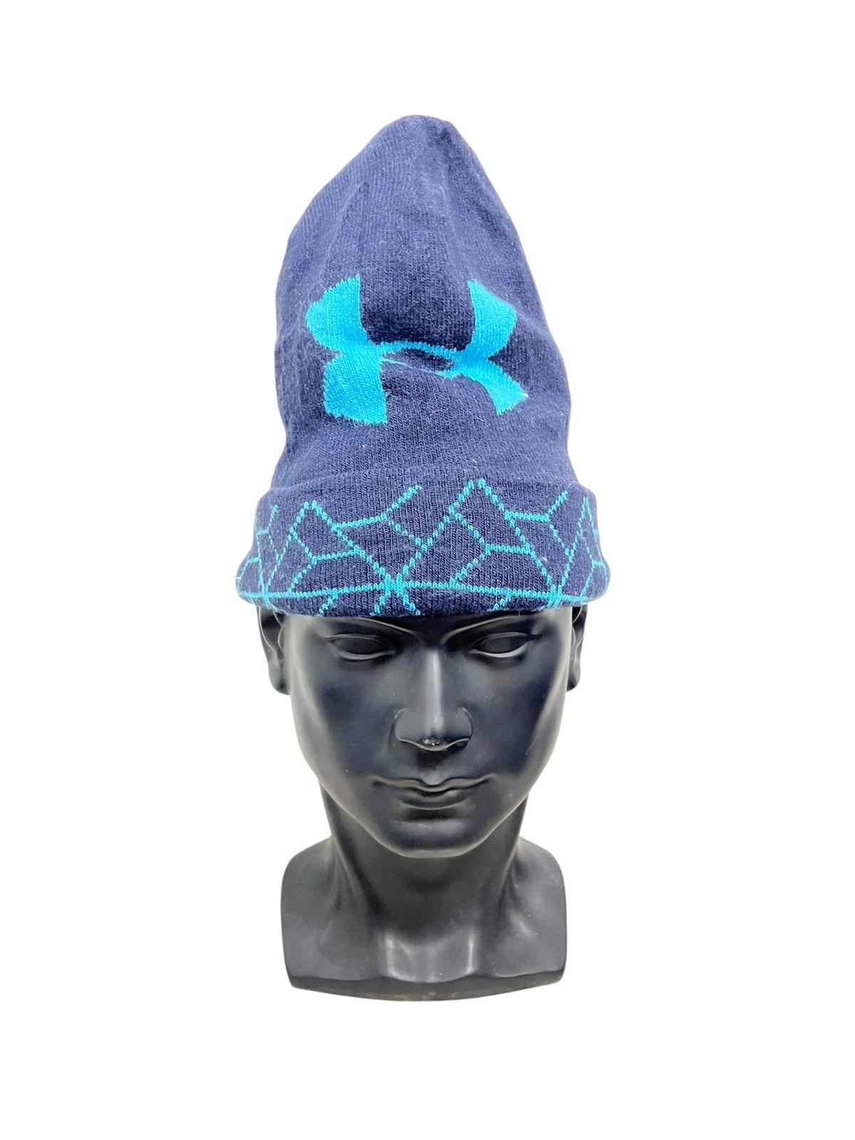 Under Armour Vintage Under Armour Big Logo Beanie Hat Size ONE SIZE - 1 Thumbnail