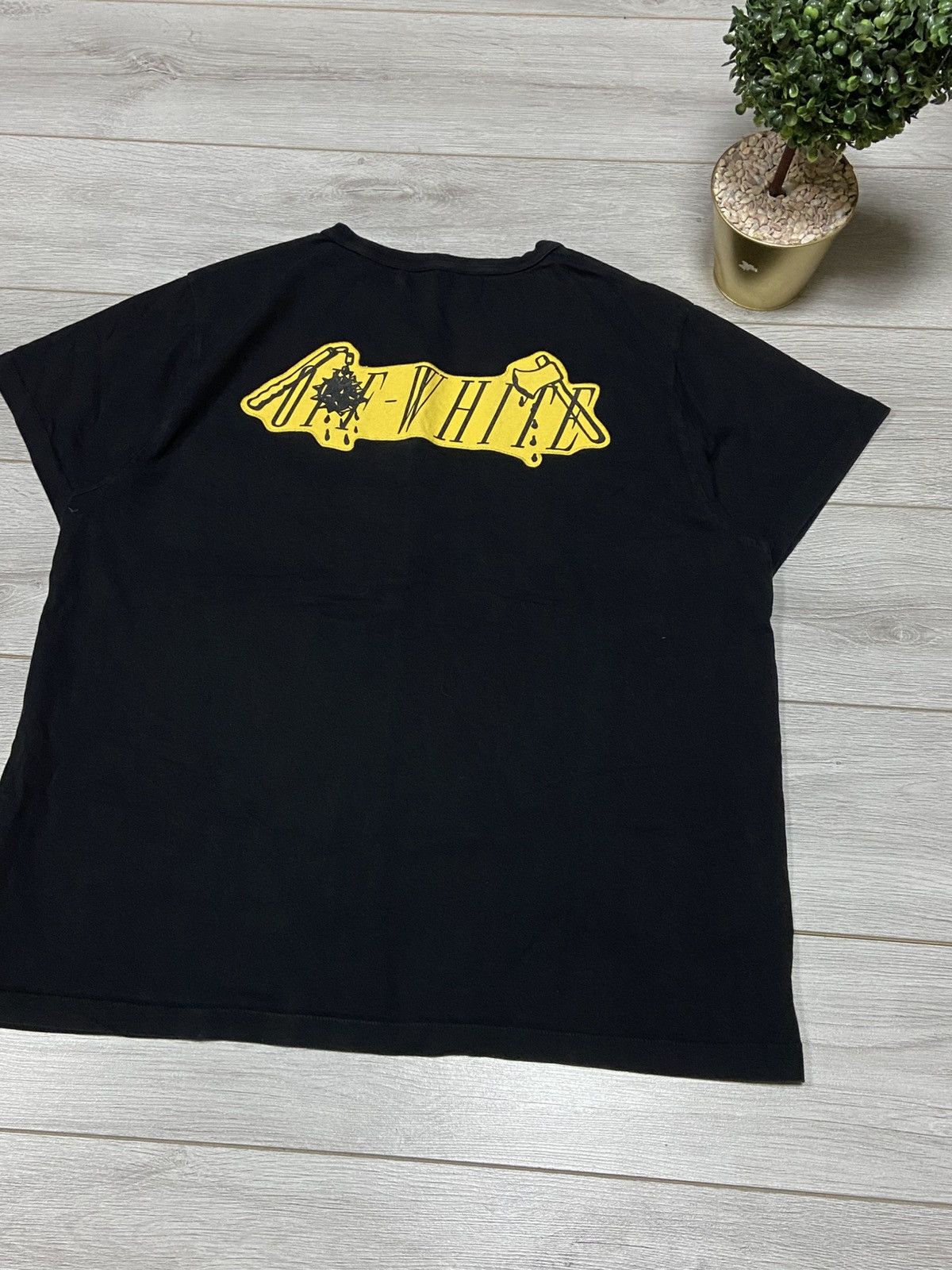 Off-White Off White FFF vintage Horrors Patch Tee big logo Size US XL / EU 56 / 4 - 8 Thumbnail