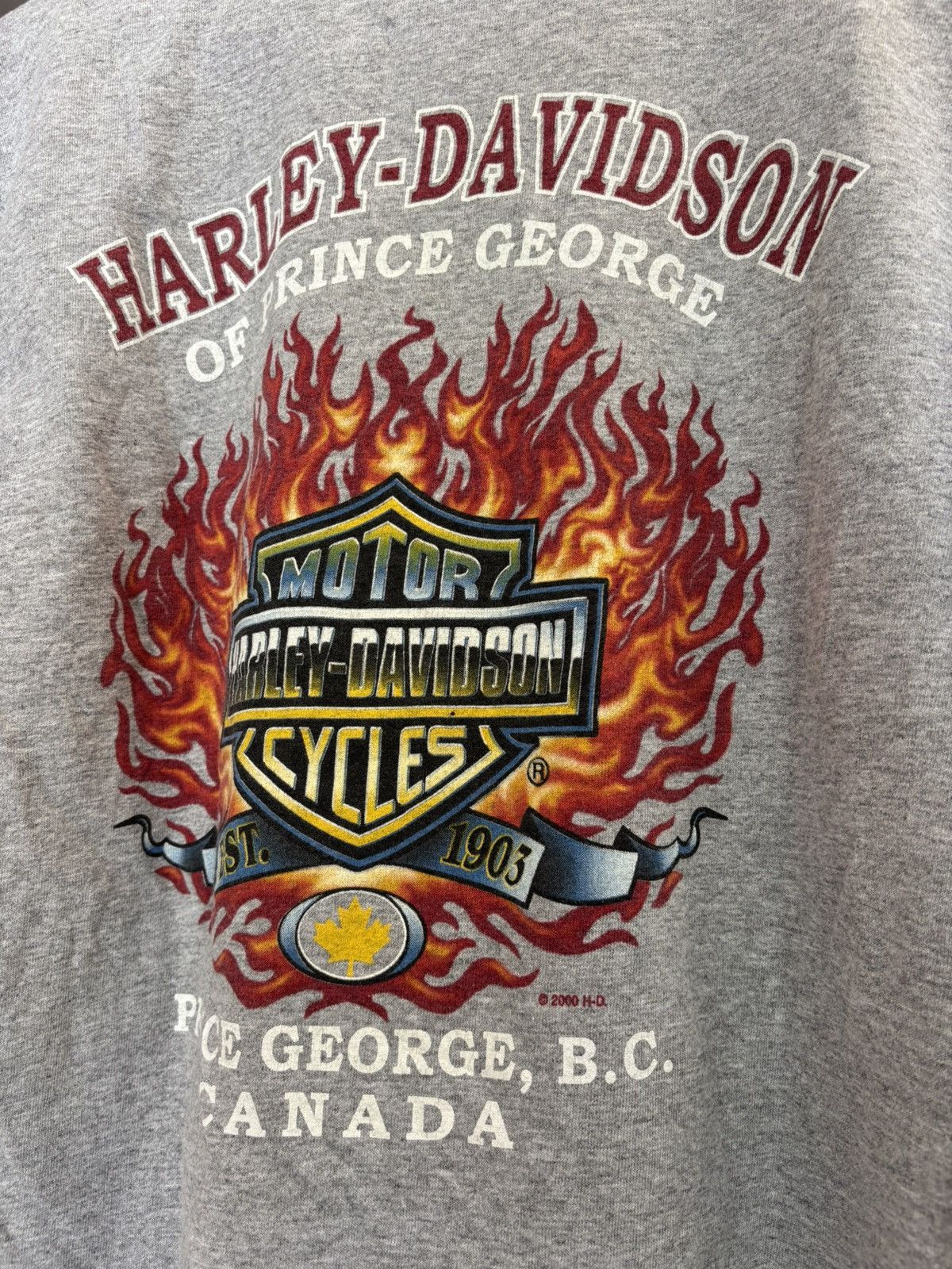 Harley Davidson Vintage 2002 Harley Davidson Tshirt Size US S / EU 44-46 / 1 - 2 Thumbnail