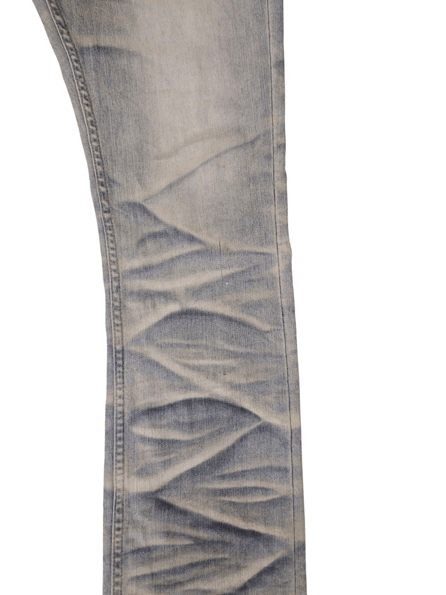 GOSTAR DE FUGA Flare Jeans Jackrose Japan Clawmark Faded Denim Bootcut Y2k Size US 34 / EU 50 - 6 Thumbnail