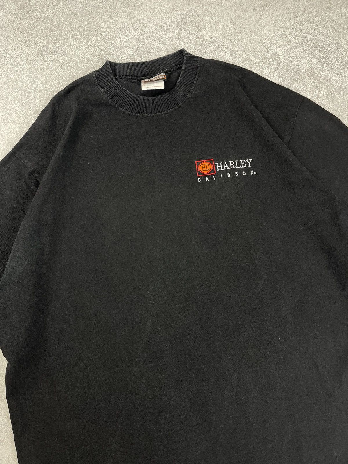 Harley Davidson Vintage Harley Davidson Logo T-Shirt Made in Canada Size XL Size US XL / EU 56 / 4 - 4 Thumbnail