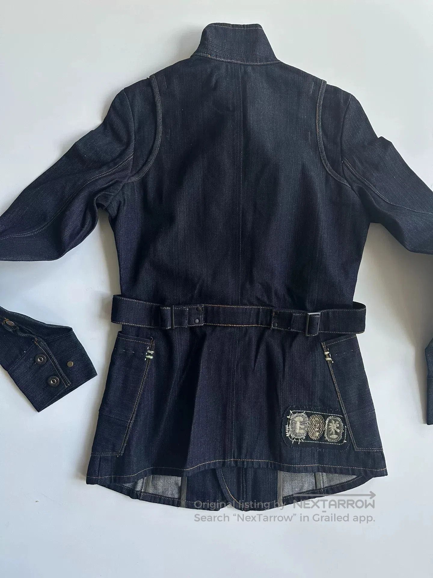 Marithe + Francois Girbaud Marithe Francois Girbaud Denim Jacket. Size S / US 4 / IT 40 - 3 Thumbnail
