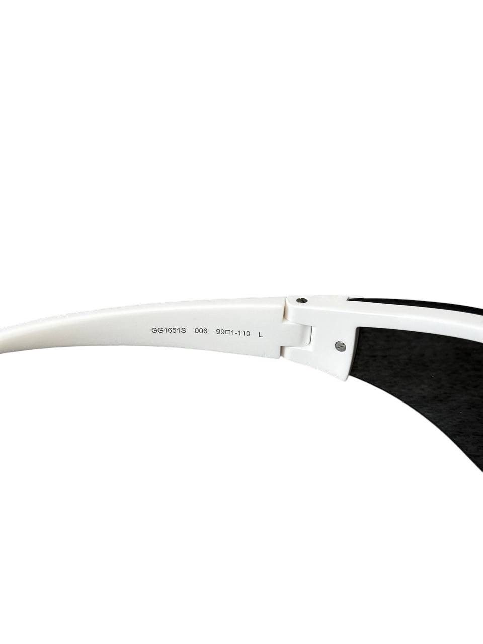 Gucci Gucci GG Interlocking G Shield Frame Sunglasses Size ONE SIZE - 6 Thumbnail