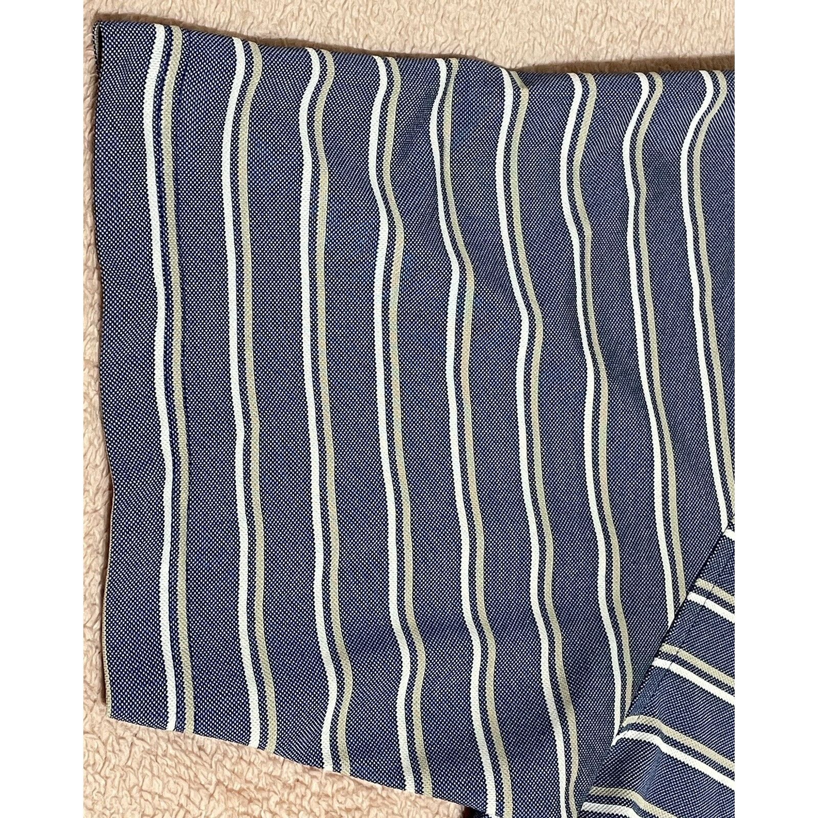 Footjoy FootJoy ProDry Golf Polo Shirt Mens Large Blue White Striped Size US L / EU 52-54 / 3 - 11 Thumbnail