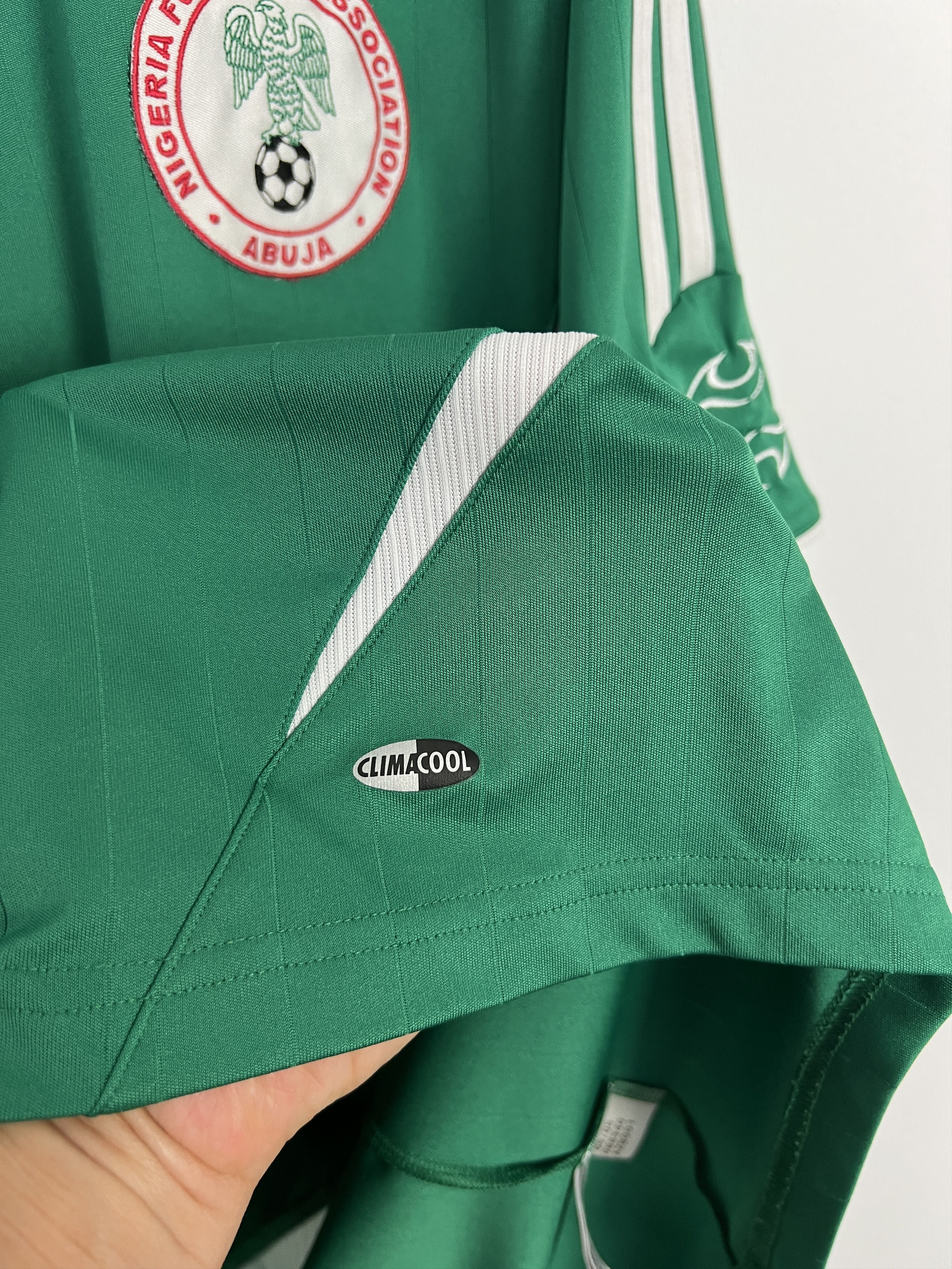 Adidas Nigeria Home football shirt 2005 Soccer Adidas Jersey Size US XXL / EU 58 / 5 - 5 Thumbnail