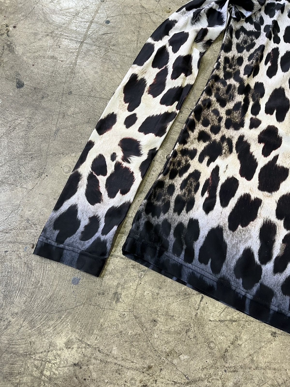 R13 R13 Leopard Turtleneck Shirt (unisex) Size US XS / EU 42 / 0 - 5 Thumbnail