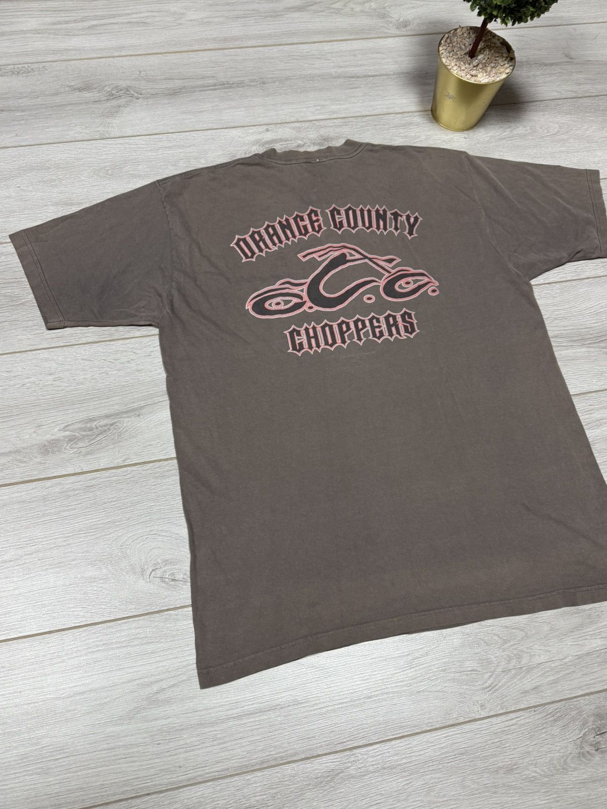 Vintage Orange County choppers 2003 vintage racing New York tee USA Size US XL / EU 56 / 4 - 3 Thumbnail