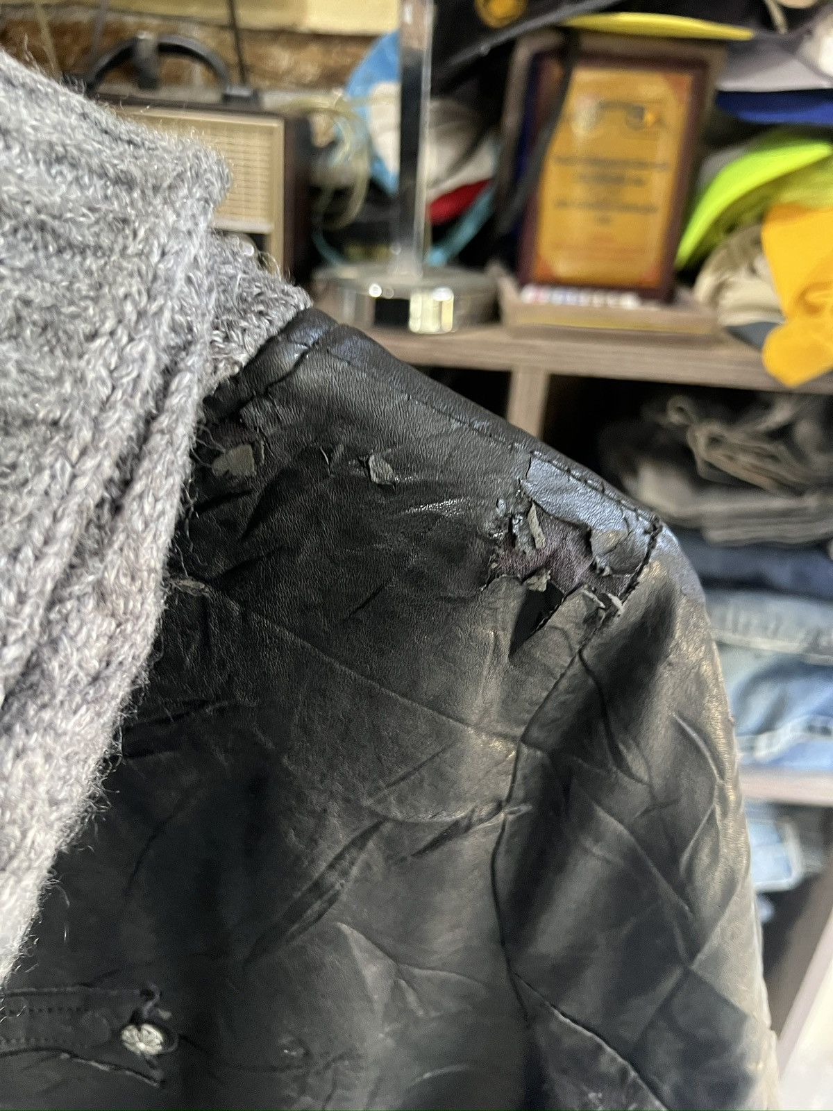 Other 🔥Distressed Yifan Collection Big Cross Jacket Size L / US 10 / IT 46 - 17 Thumbnail