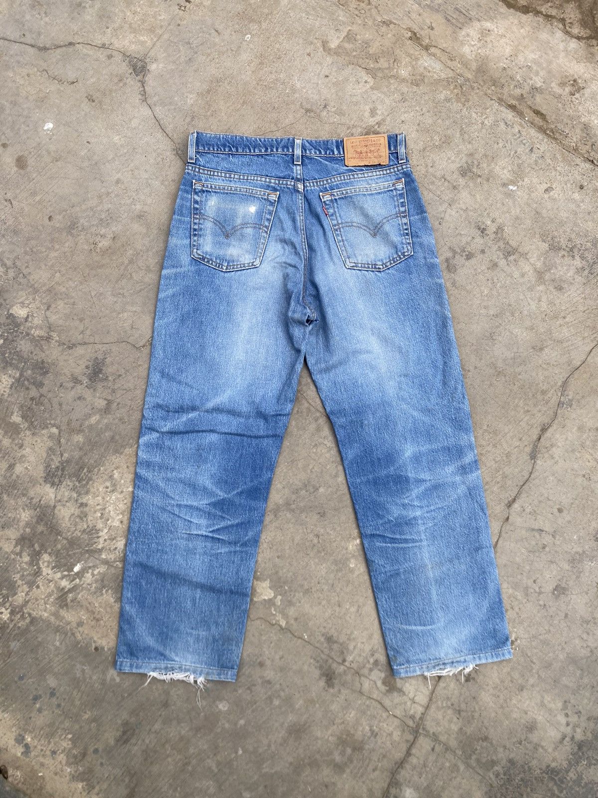 Levi's Levi’s 510 Blue Distressed Denim Size US 34 / EU 50 - 14 Thumbnail