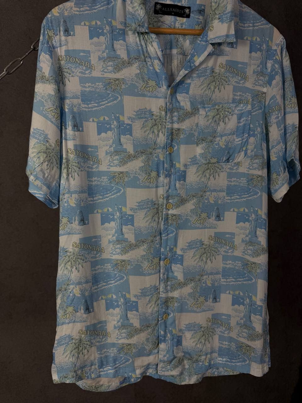 Allsaints Allsaints Sayonara art crazy designer hawaiian shirt Size US M / EU 48-50 / 2 - 3 Thumbnail
