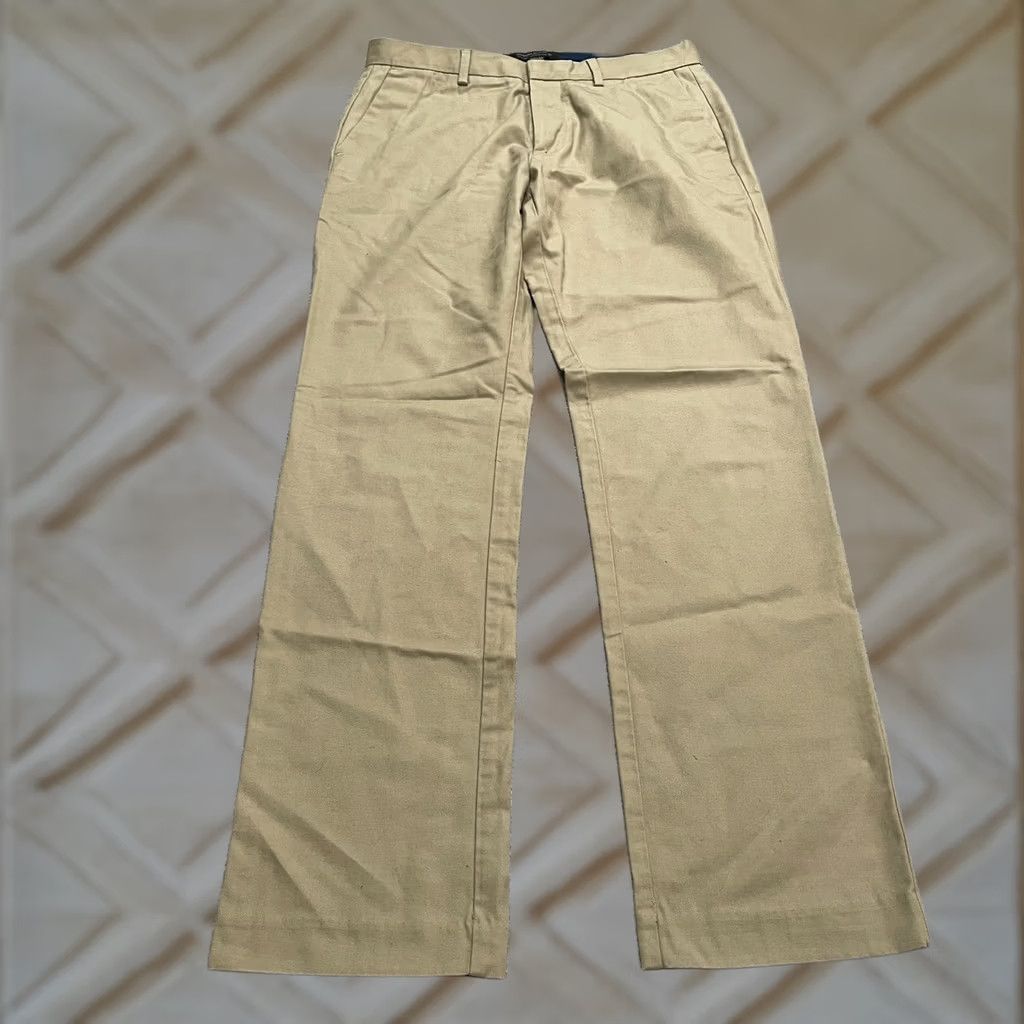 Banana Republic Banana Republic Slim Fit Chino Pants Mens 30x32 Brown 100% Cotton Size US 30 / EU 46 - 1 Thumbnail