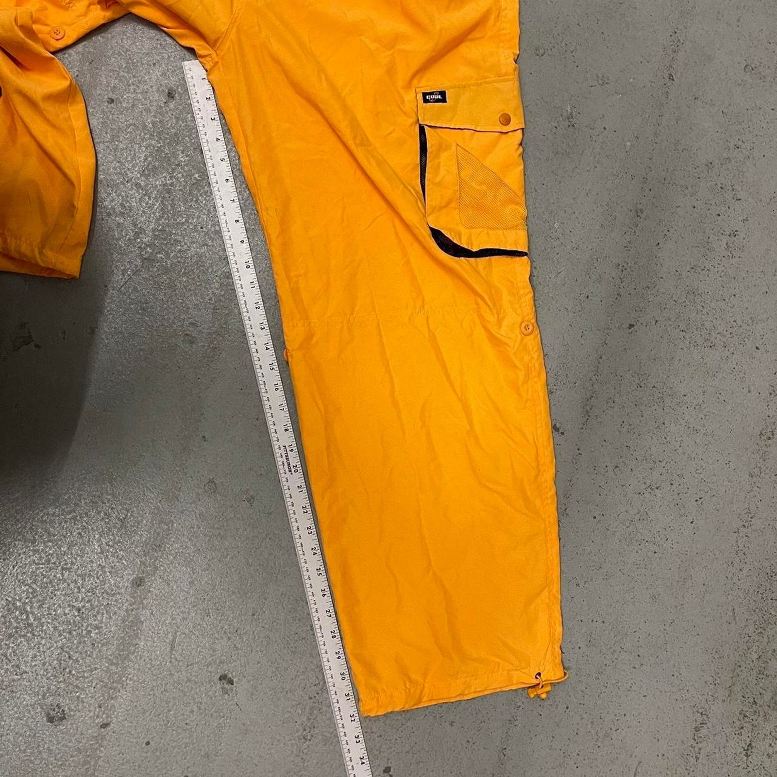 Vintage Vintage Baggy Y2k Urban Wide Leg Yellow Skater Pants Men 2XL Size US 38 / EU 54 - 5 Thumbnail