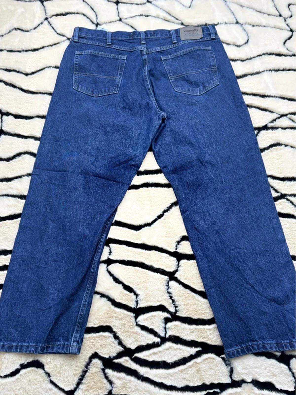 Other Men’s vintage wrangler baggy fit jeans Y2K style size 38x28 Size US 38 / EU 54 - 2 Thumbnail