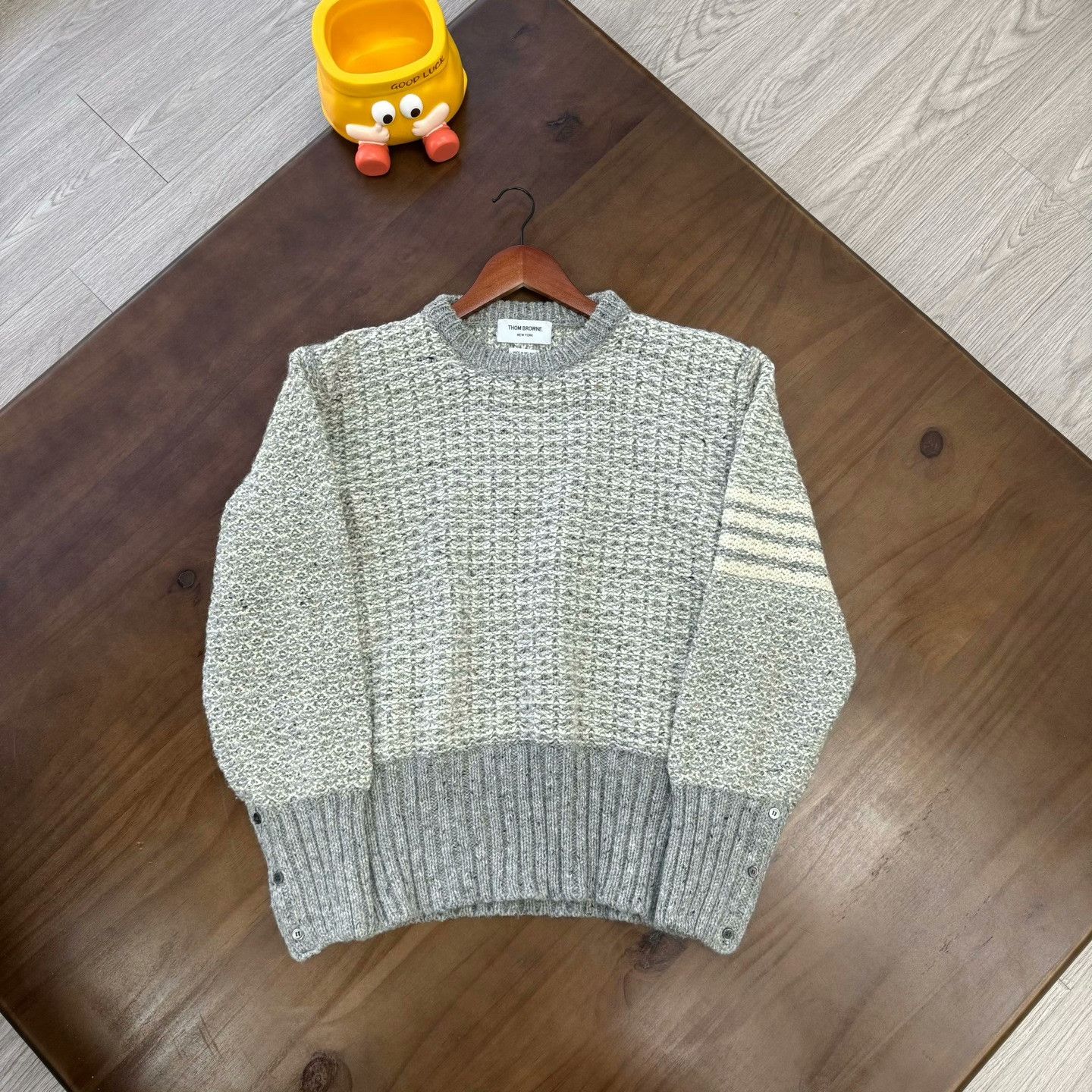 Thom Browne Thom Browne Knit White Sweater S Men Size US S / EU 44-46 / 1 - 1 Thumbnail