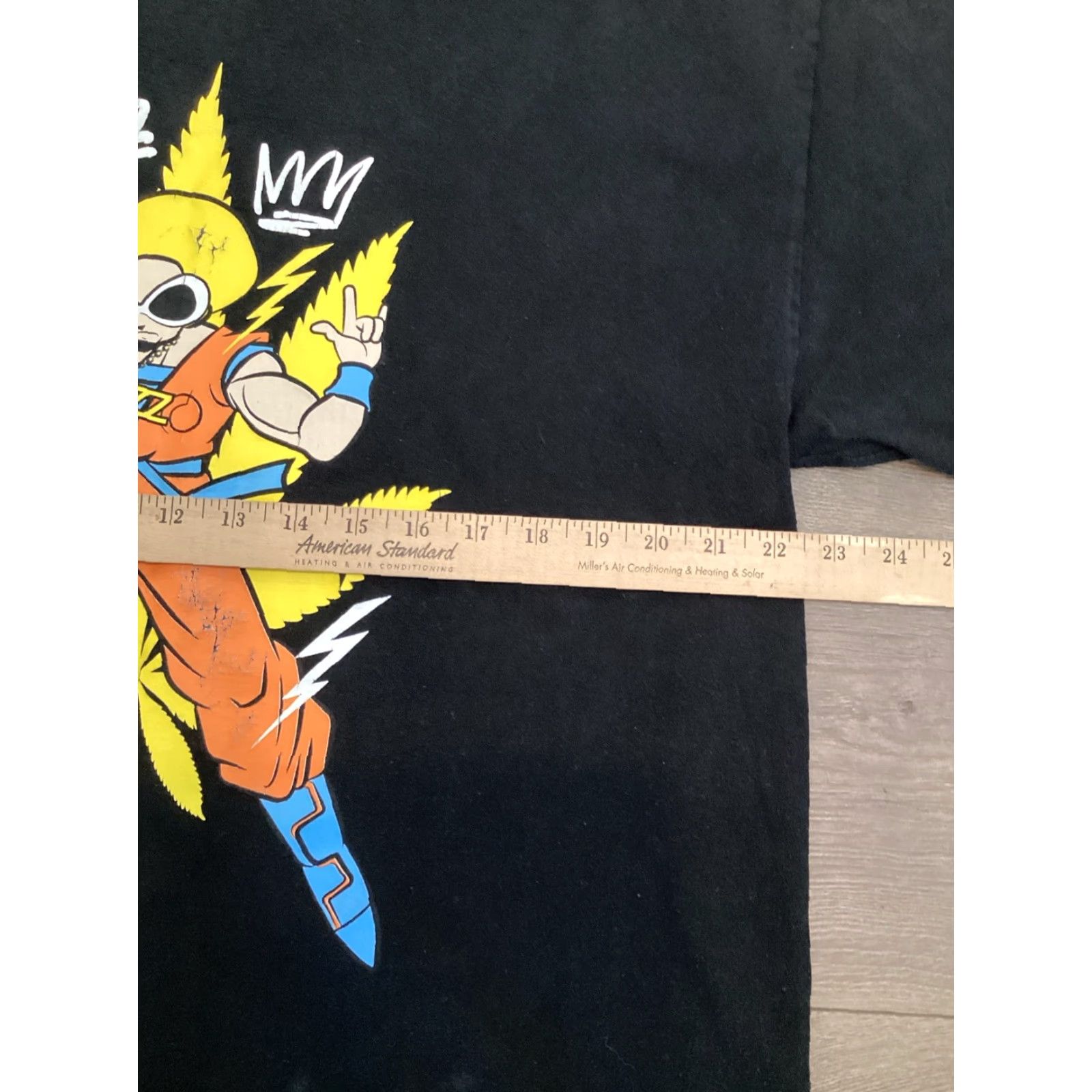 Vintage VINTAGE Thizz Nation Goku DBZ T-Shirt XL Black Men's Size US XL / EU 56 / 4 - 5 Thumbnail