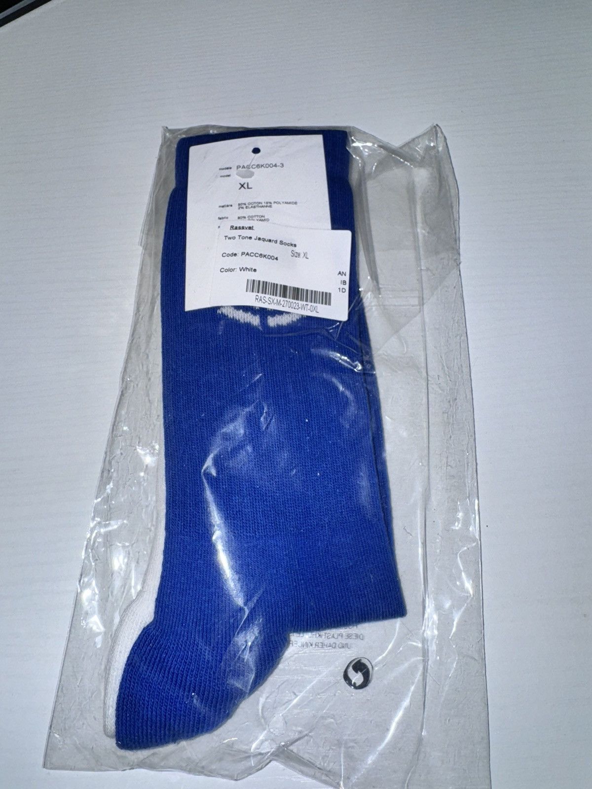 Other RASSVET Two Tone Jacquard Socks Size ONE SIZE - 1 Thumbnail