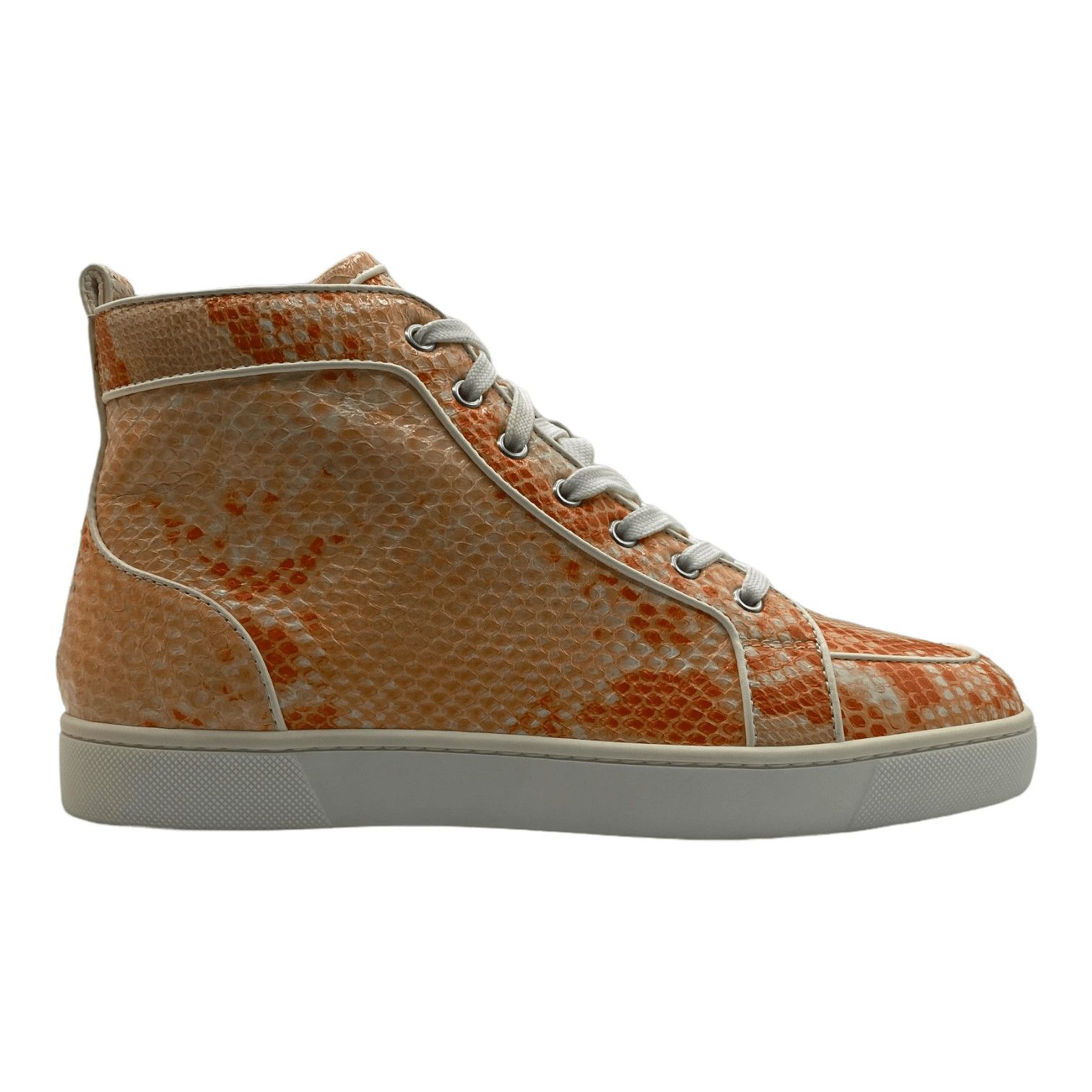 Christian Louboutin Rantus Orlato Flat Python Flame | Grailed