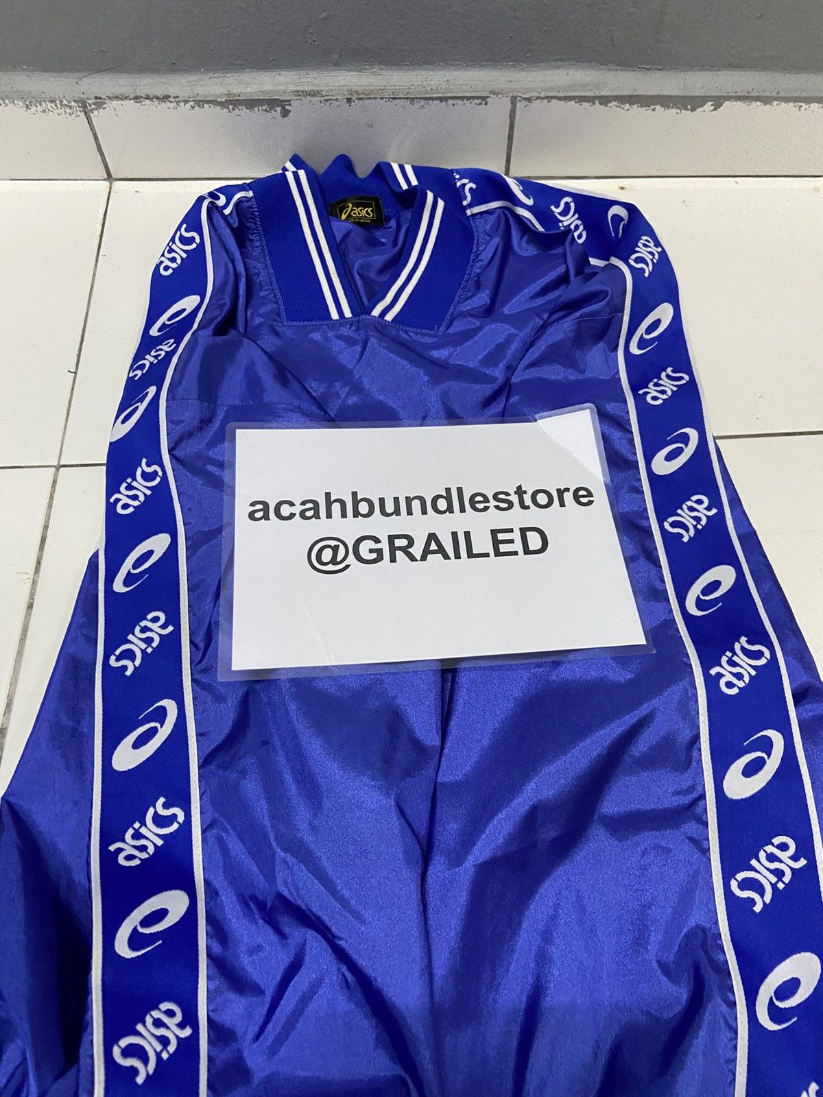 Asics VINTAGE ASICS FOOTBALL GEAR SIDE TAPE JERSEYS Size US XXL / EU 58 / 5 - 16 Thumbnail