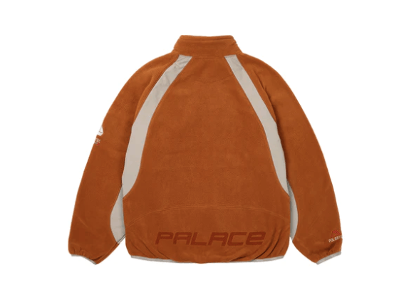 Palace × Polartec Palace Polartec Duo Fleece Jacket Burnt Orange Size Large Size US L / EU 52-54 / 3 - 4 Thumbnail