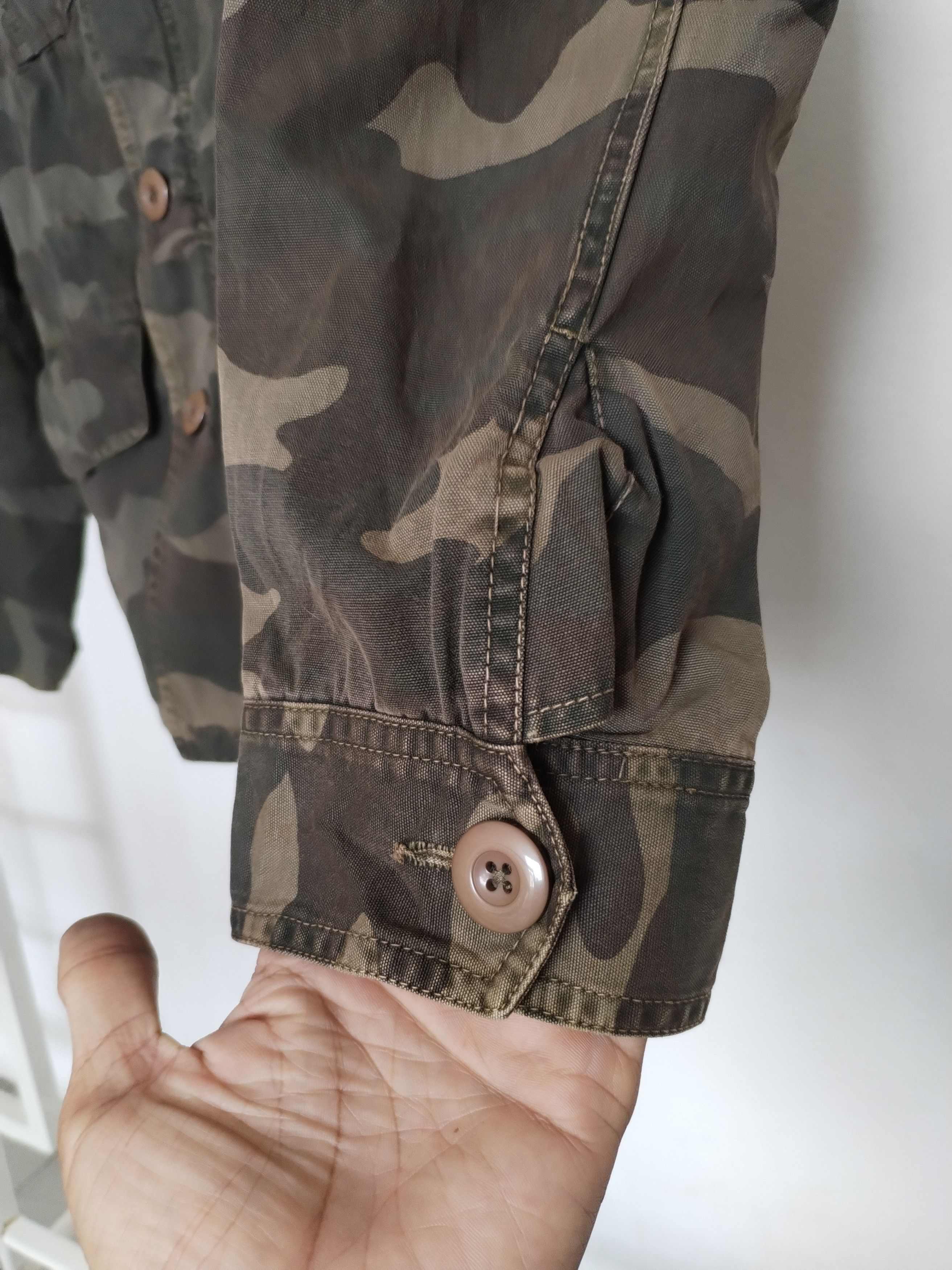 If Six Was Nine × Japanese Brand × Le Grande Bleu (L.G.B.) Made in Heaven Multipocket Camo Shirt Size US M / EU 48-50 / 2 - 4 Thumbnail