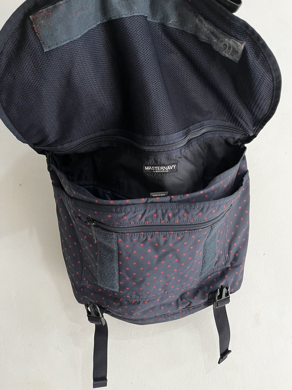 Head Porter × Porter Head porter - masternavy - stellar “messenger bag” Size ONE SIZE - 7 Thumbnail