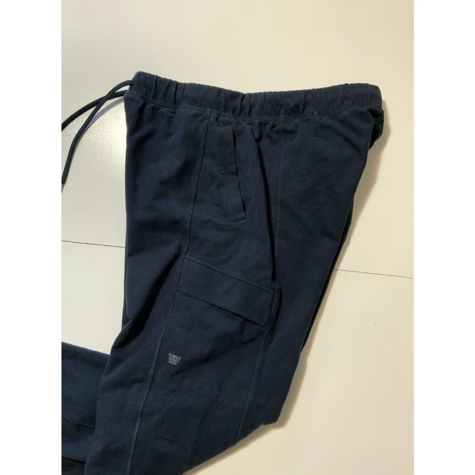 Vintage Mack Weldon For Daily Wear Cargo Navy Essential Lounge Jogger Sweatpants M Men Pants Regular Size M Sweatpants Navy Size US 31 - 6 Thumbnail