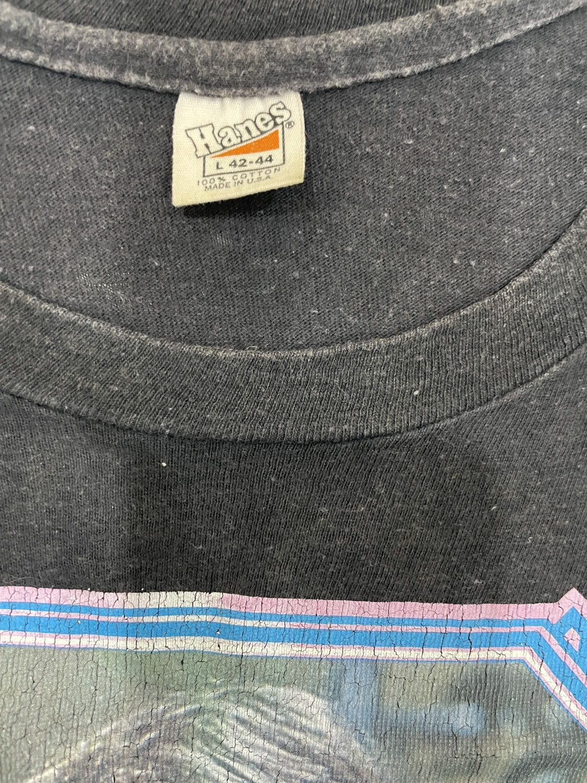 Hanes Vintage Starsky & Hutch David Soul movie tee Hanes Iron on L Size US L / EU 52-54 / 3 - 2 Thumbnail