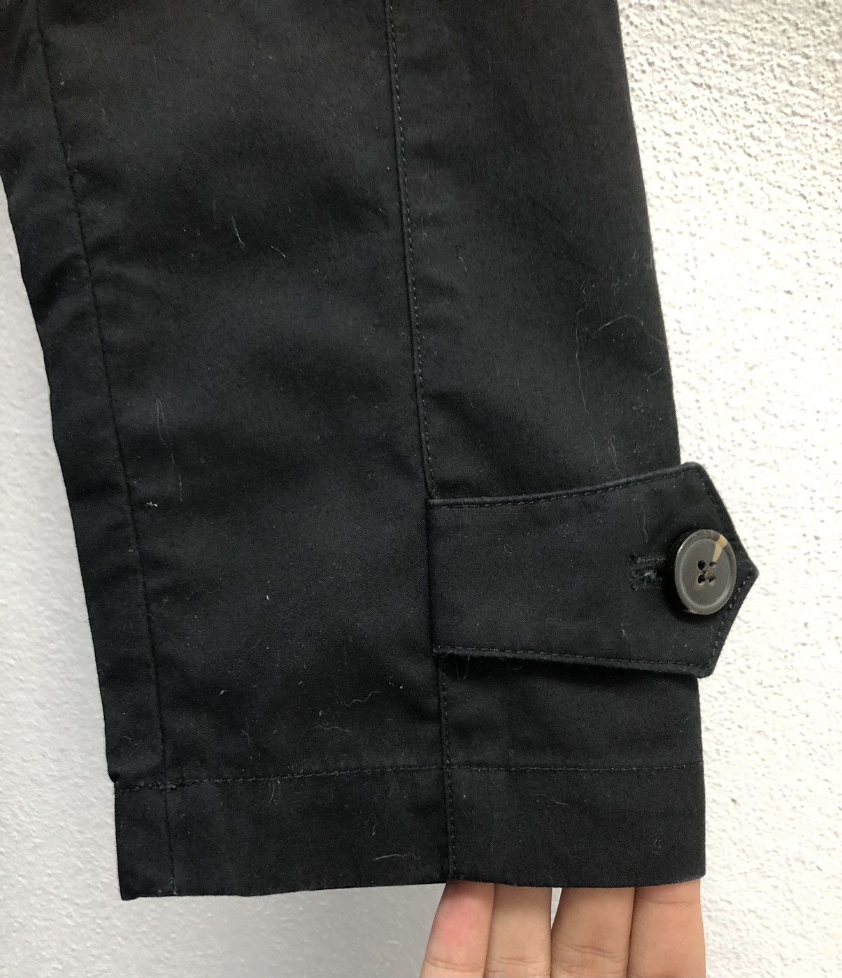 NANO universe × Vintage Nano Universe Tokyo Black Cotton Hooded Coat – Size S Size US S / EU 44-46 / 1 - 9 Thumbnail
