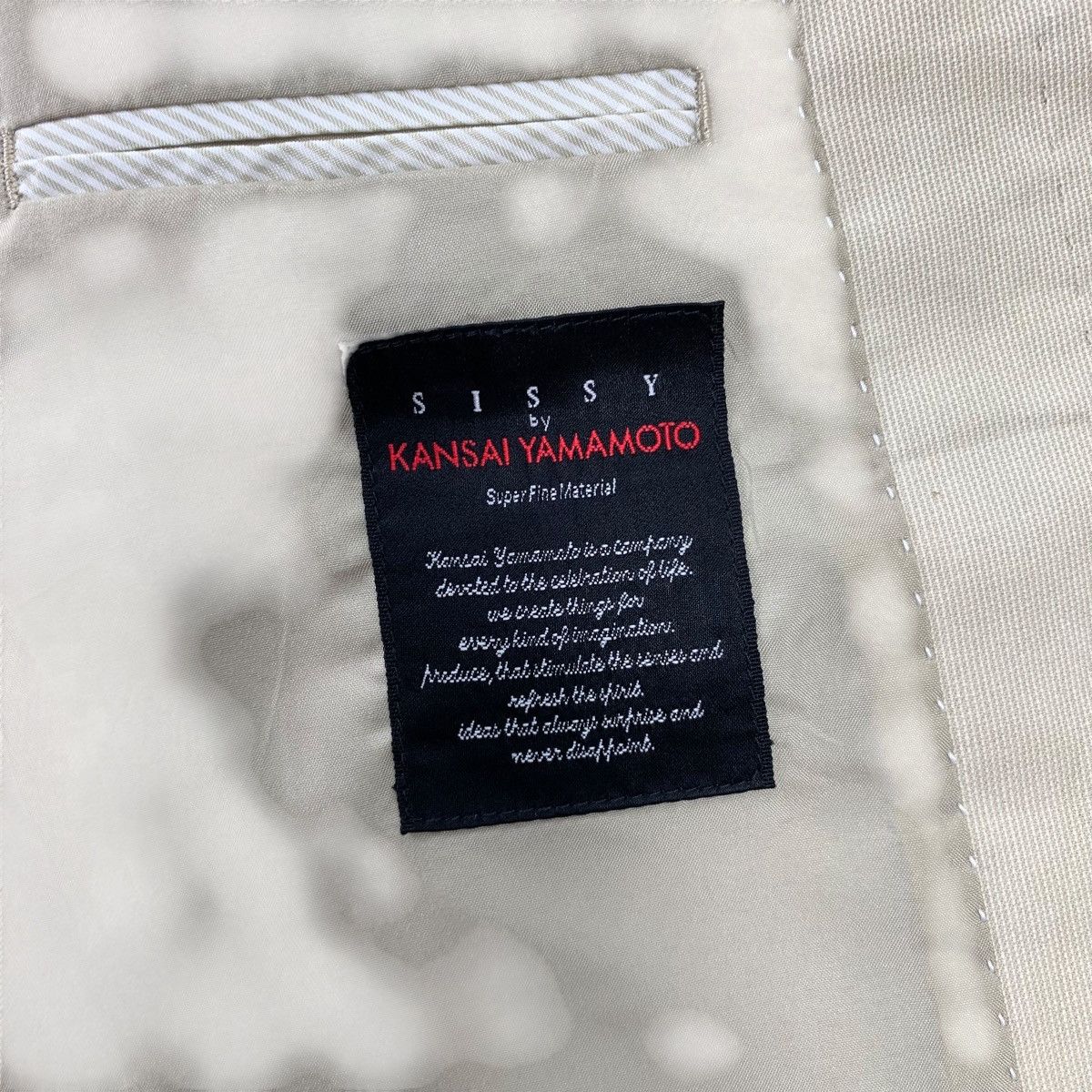 Japanese Brand × Kansai Yamamoto Sissy By KANSAI YAMAMOTO Japanese Brand Blazer Coat Jacket Size US L / EU 52-54 / 3 - 7 Thumbnail