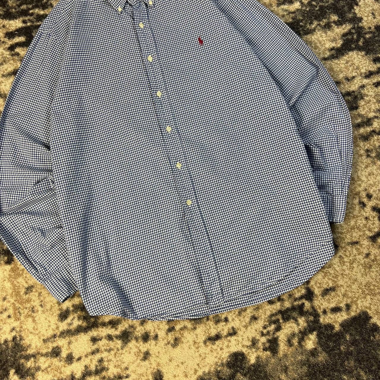 Polo Ralph Lauren Polo Ralph Lauren Mini Logo Luxury Checkered Button Up Shirt Size US XL / EU 56 / 4 - 3 Thumbnail
