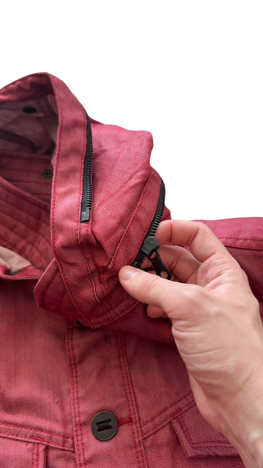 Nicole Club Nicole Club For Men Japan Archive Red Utility Trucker Jacket Size US M / EU 48-50 / 2 - 8 Thumbnail