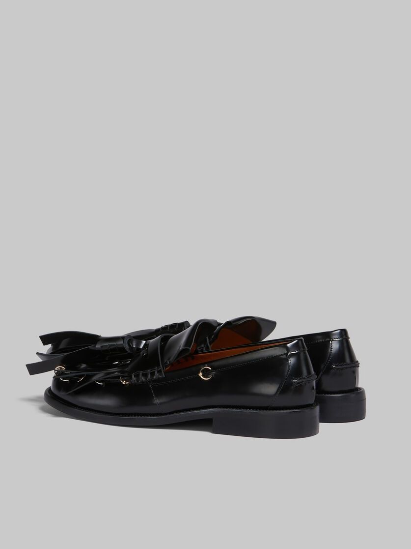 Marni o1f1d3z1025 Leather Bambi Loafers in Black Size US 8 / EU 41 - 3 Thumbnail