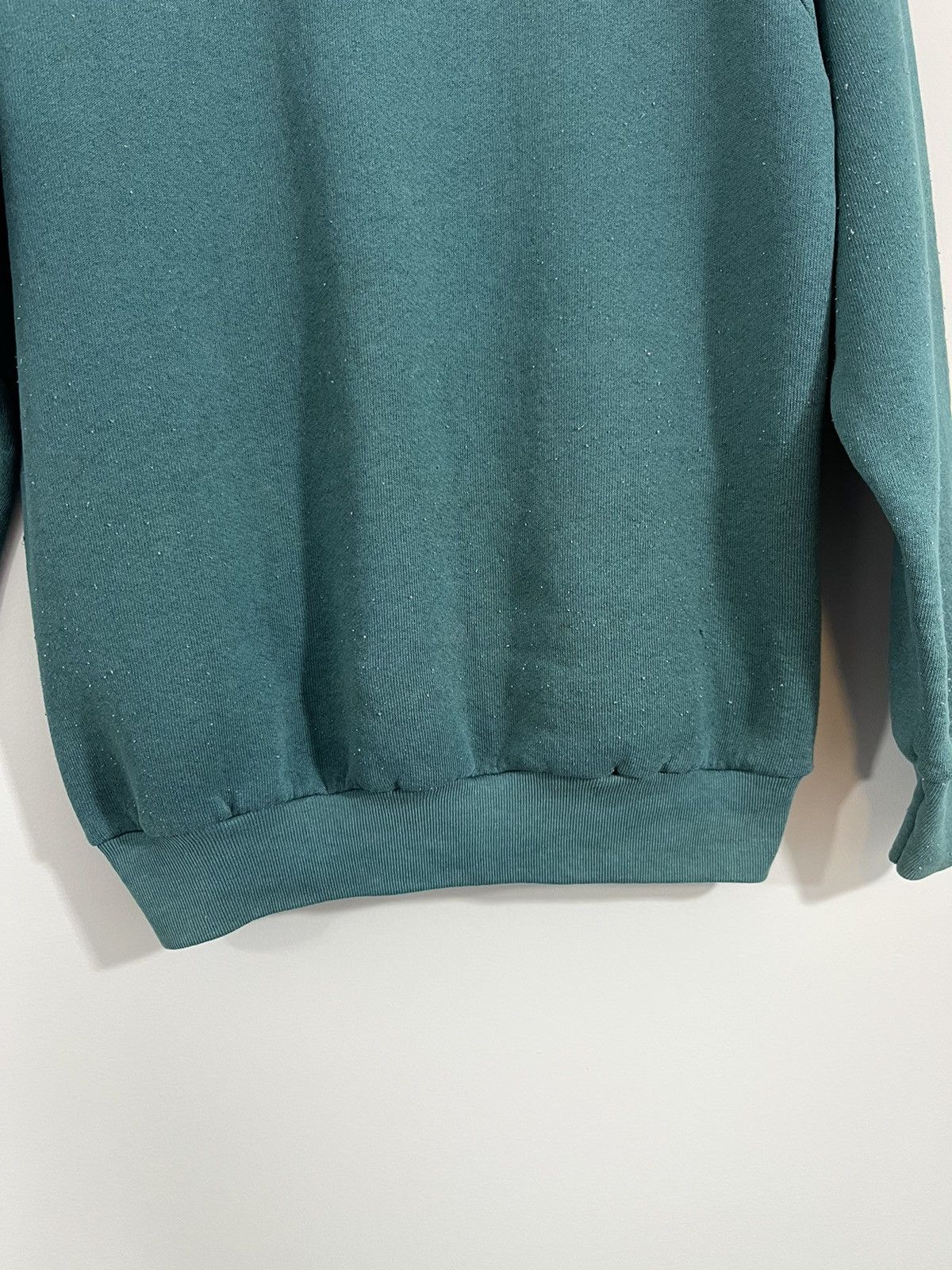 Vintage Retro Blank Faded Green Crewneck Size US S / EU 44-46 / 1 - 10 Thumbnail