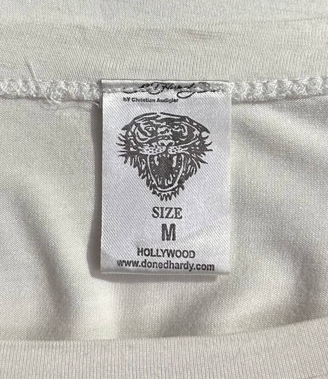 Ed Hardy Ed Hardy love kills slowly skull short sleeve Y2K Hollywood Size M / US 6-8 / IT 42-44 - 8 Thumbnail