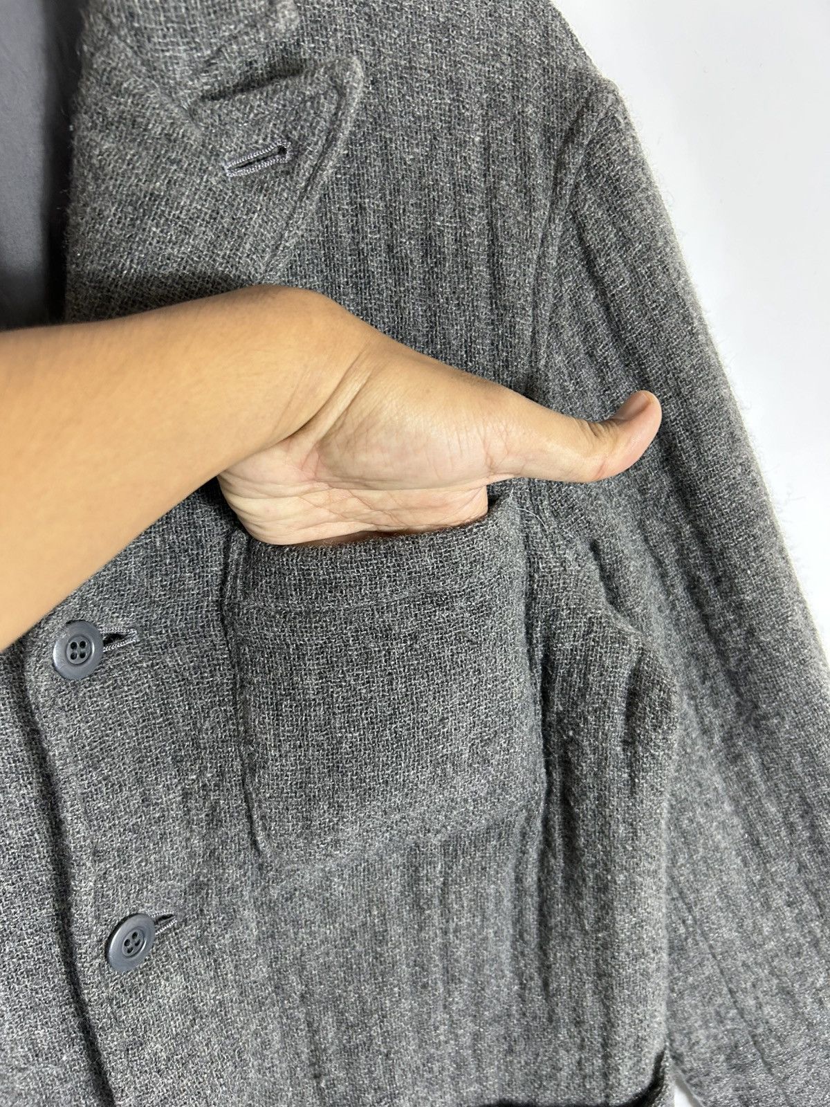 GOODENOUGH ⚡️Vintage GOODENOUGH Wool Button Coat Jacket Size US S / EU 44-46 / 1 - 7 Thumbnail