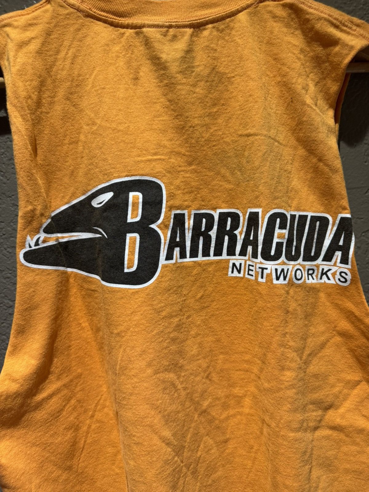 NHL Sharks 20th Anniversary Cut Off Tank Top Barracuda Orange Size US L / EU 52-54 / 3 - 5 Thumbnail