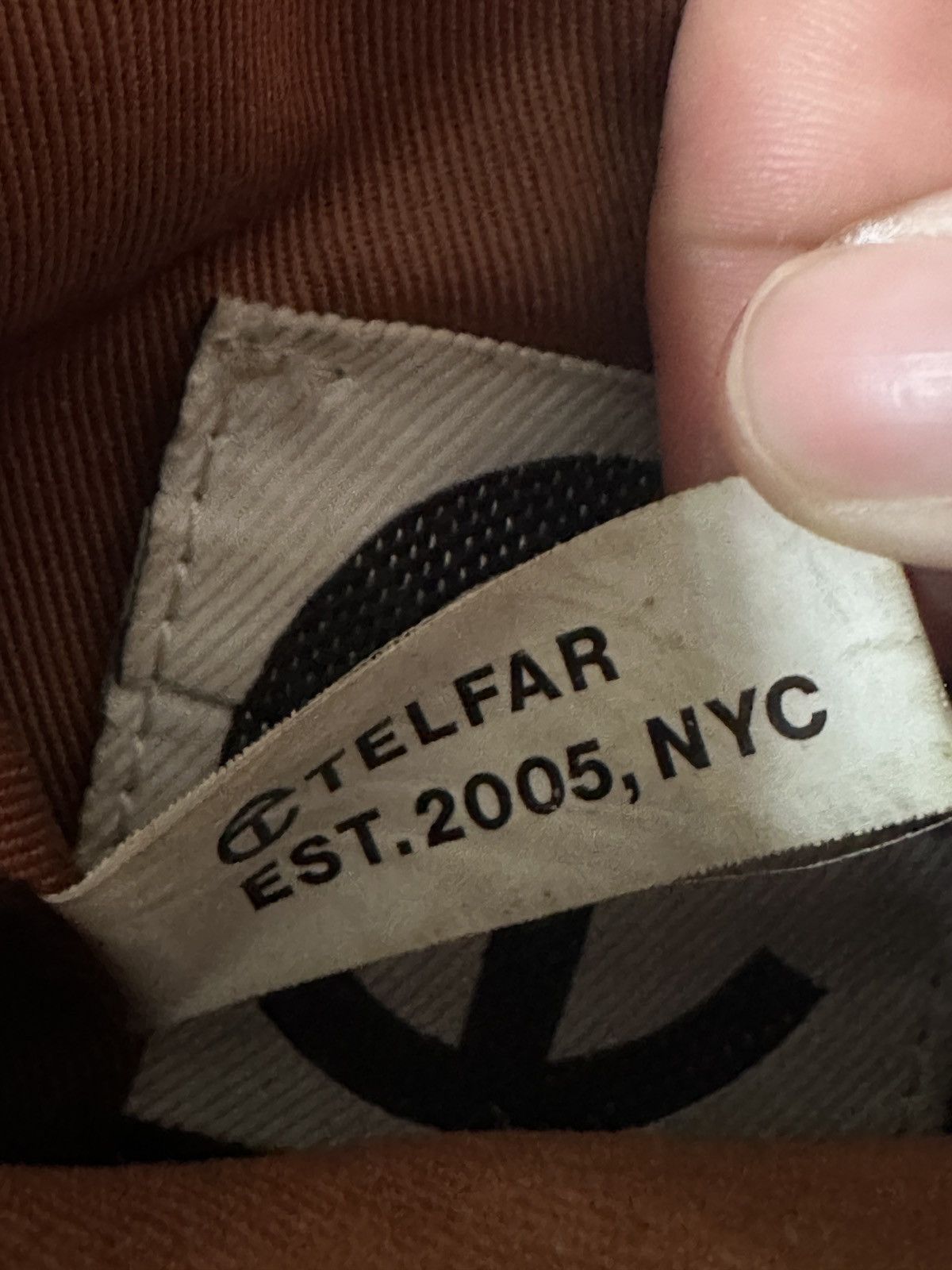 Telfar Vegan Leather Small Shopping Bag Tan Size ONE SIZE - 6 Thumbnail
