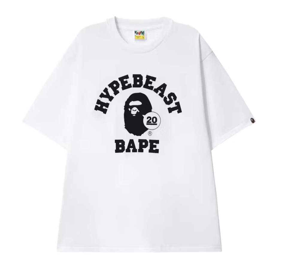 Bape A Bathing Ape x Hypebeast 20th Anniversary Short Sleeve Tee Size US L / EU 52-54 / 3 - 1 Preview