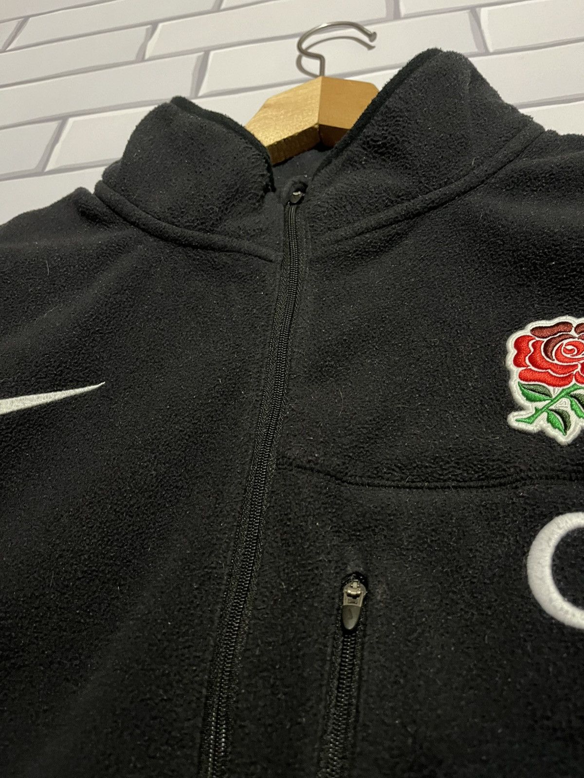 Nike Nike England Rugby O2 Fleece Pullover XXL Black Size US XXL / EU 58 / 5 - 4 Thumbnail