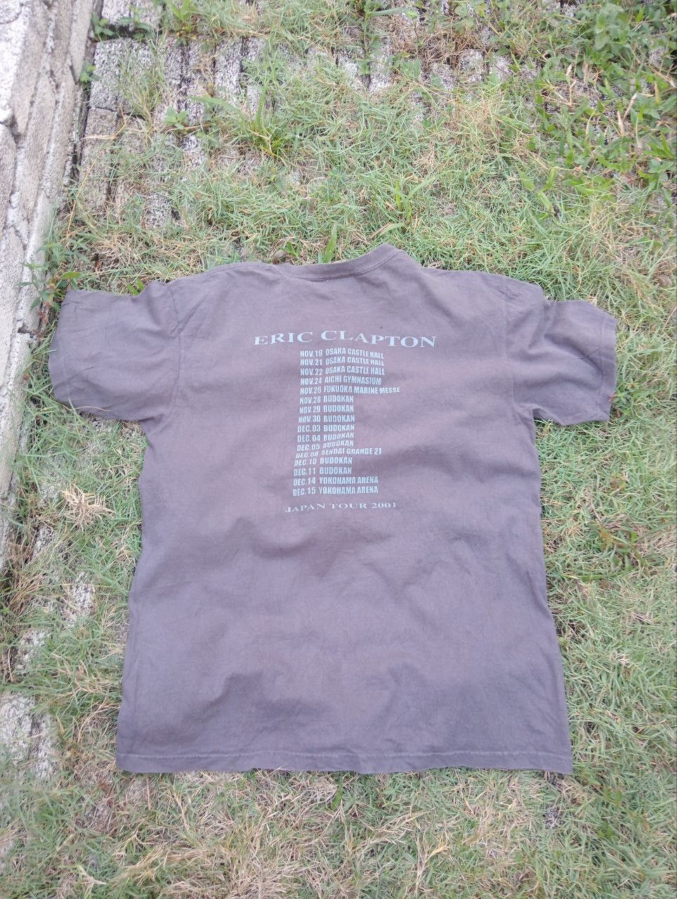 Band Tees Vintage 2001 Eric Clapton Japan Tour Tees Size US L / EU 52-54 / 3 - 9 Thumbnail