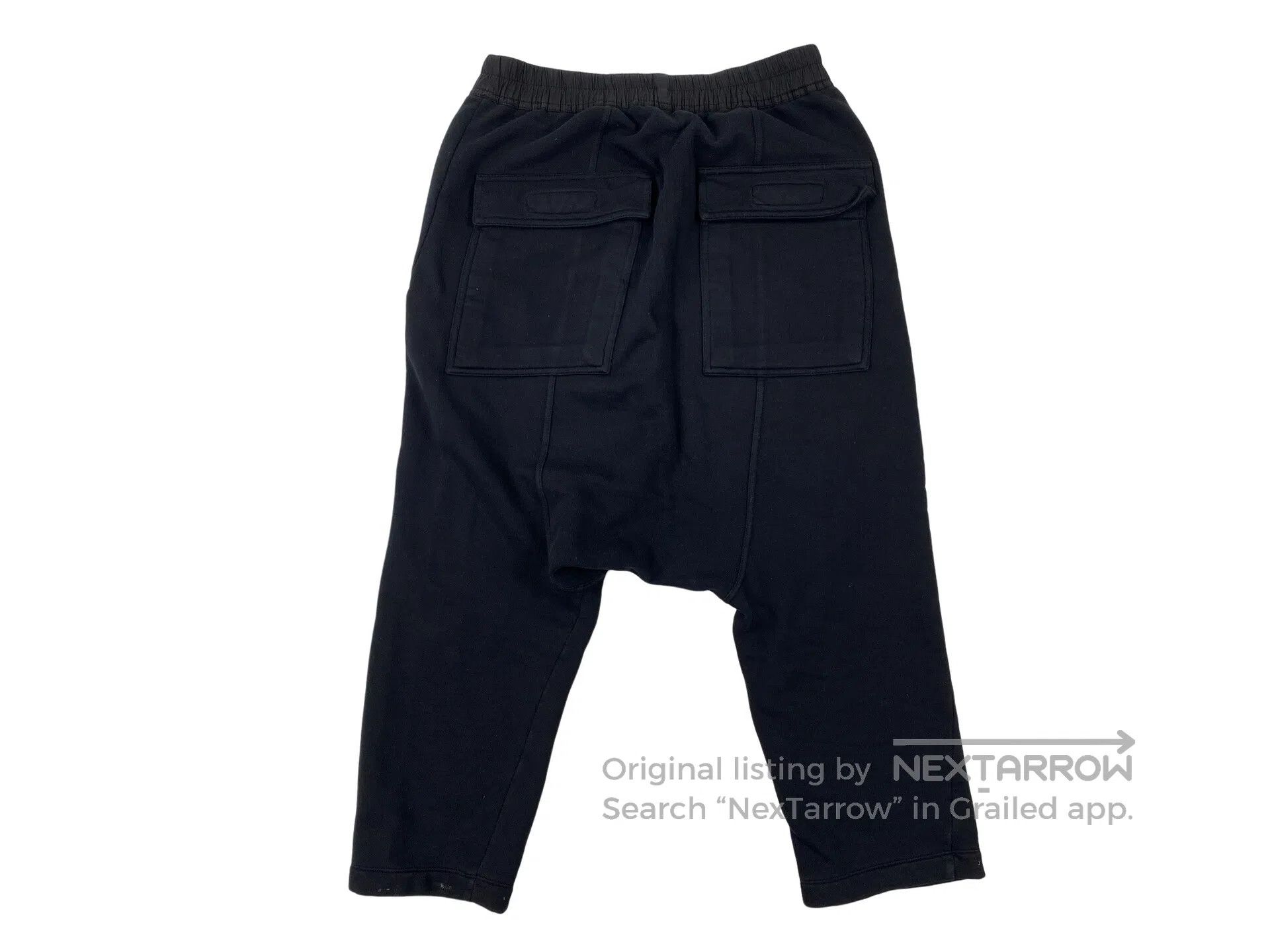 Rick Owens Rick Owens size XS Drawstring Seven-Quarter Trousers Size US 27 - 2 Thumbnail